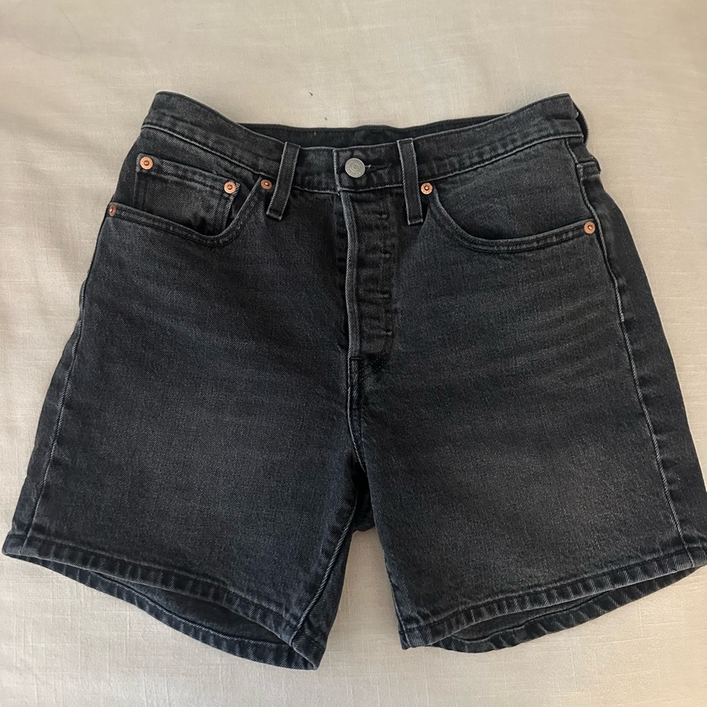 Levi's Women's 501 Black Jean Shorts